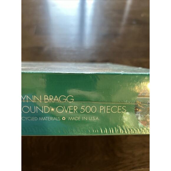 Vtg New/Sealed RAINBOW REEF 20 1/2" Round JIGSAW PUZZLE CHARLES LYNN BRAGG J24 - Picture 4 of 6